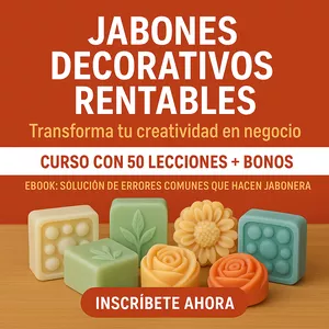 Jabones Decorativos Rentables